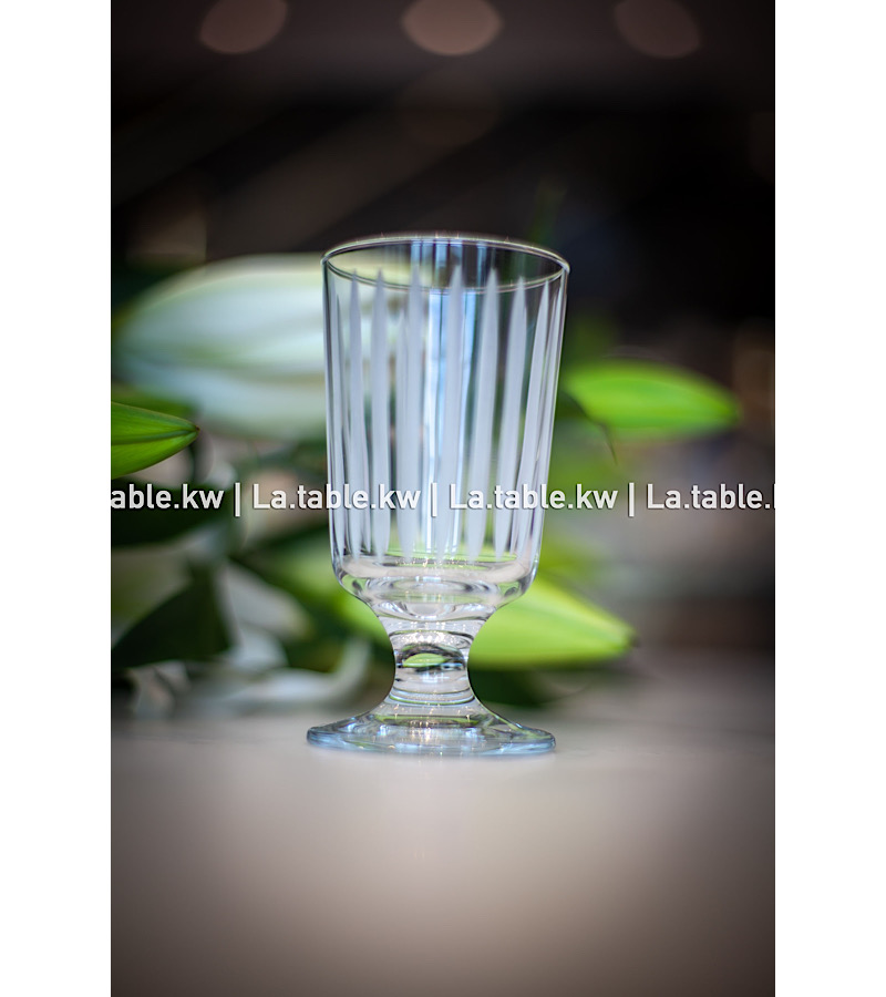 Transparent Lined Classic Juice Glasses