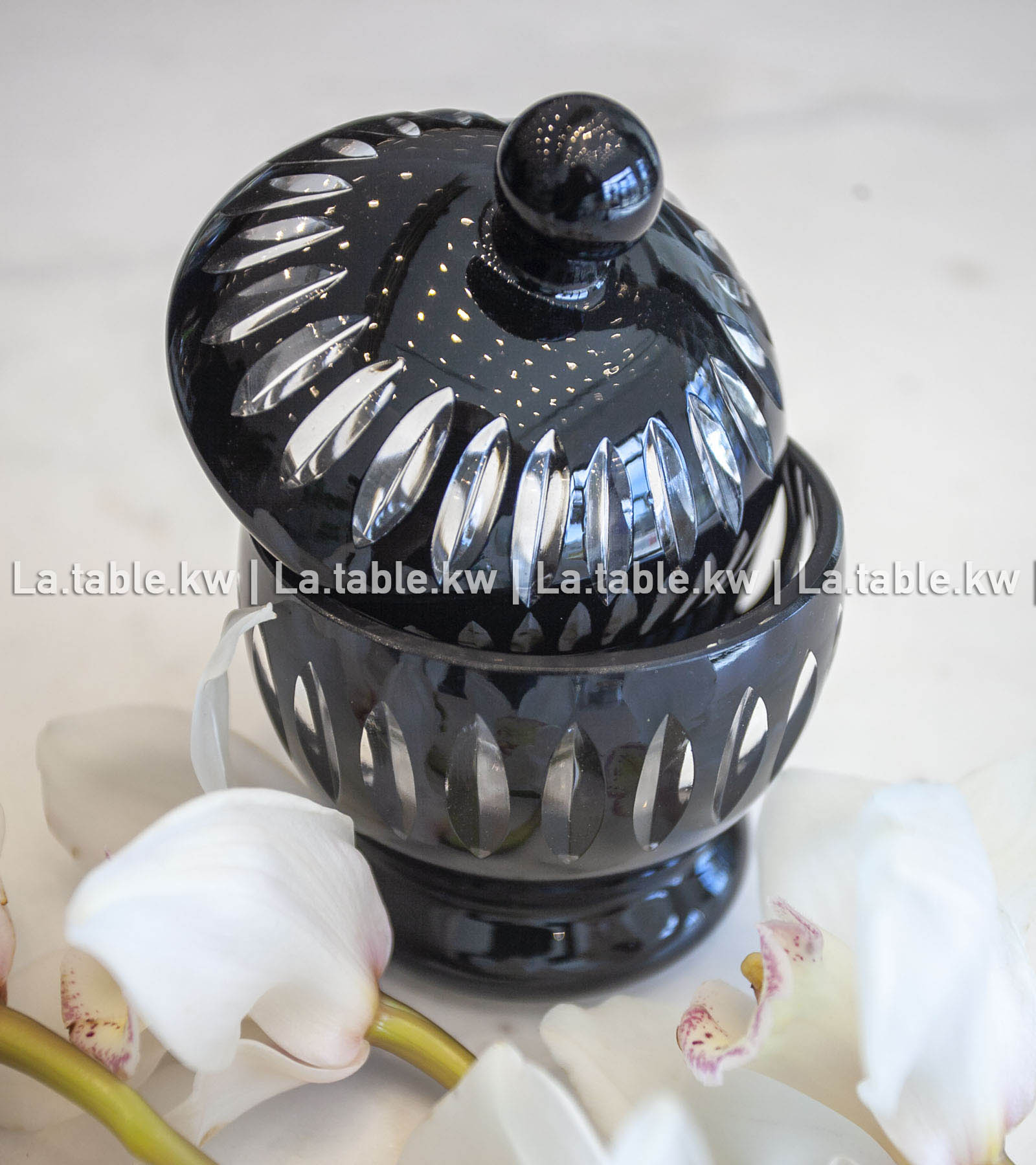 Black Classic Sugar Jar