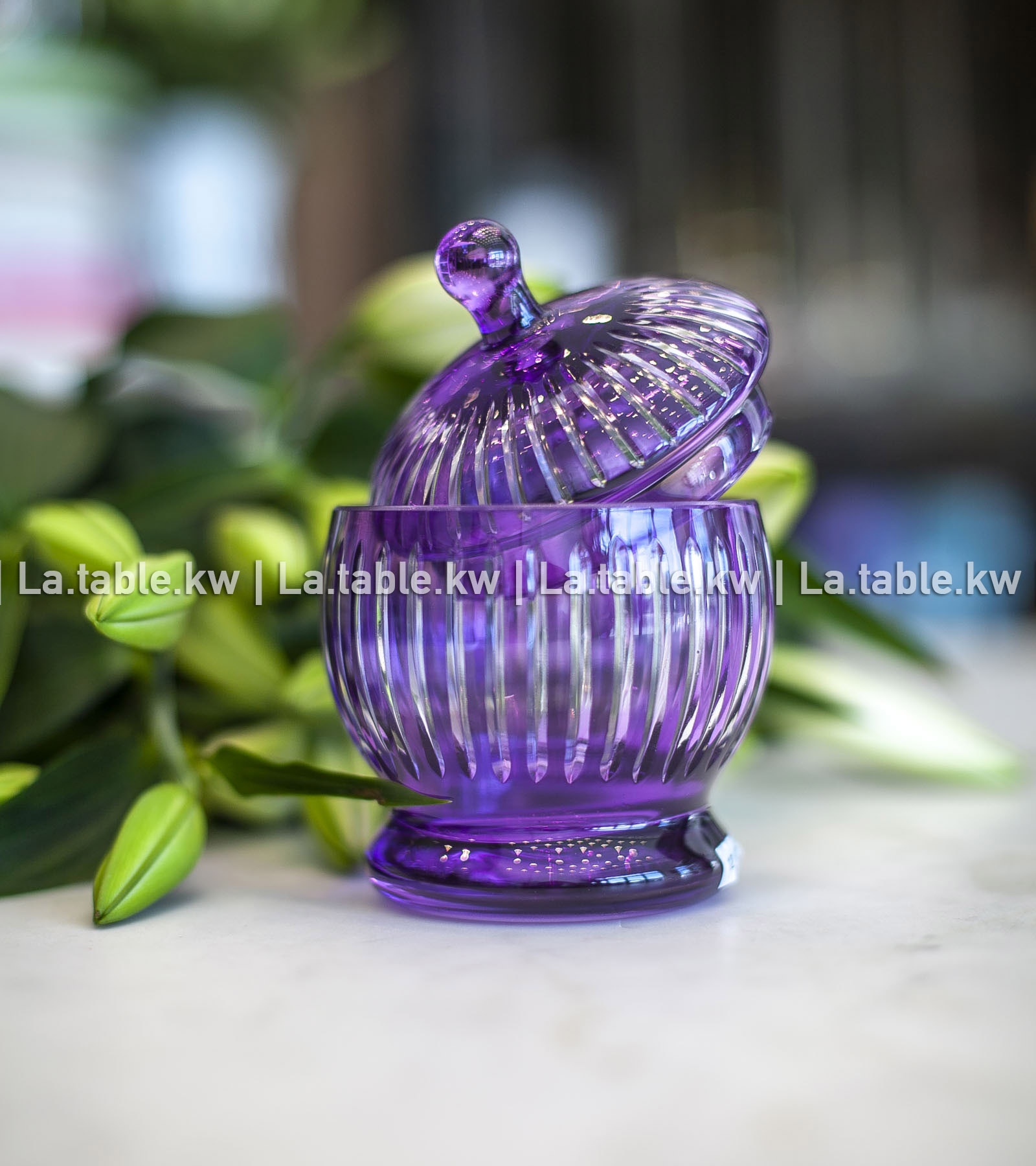 Purple Classic Sugar Jar