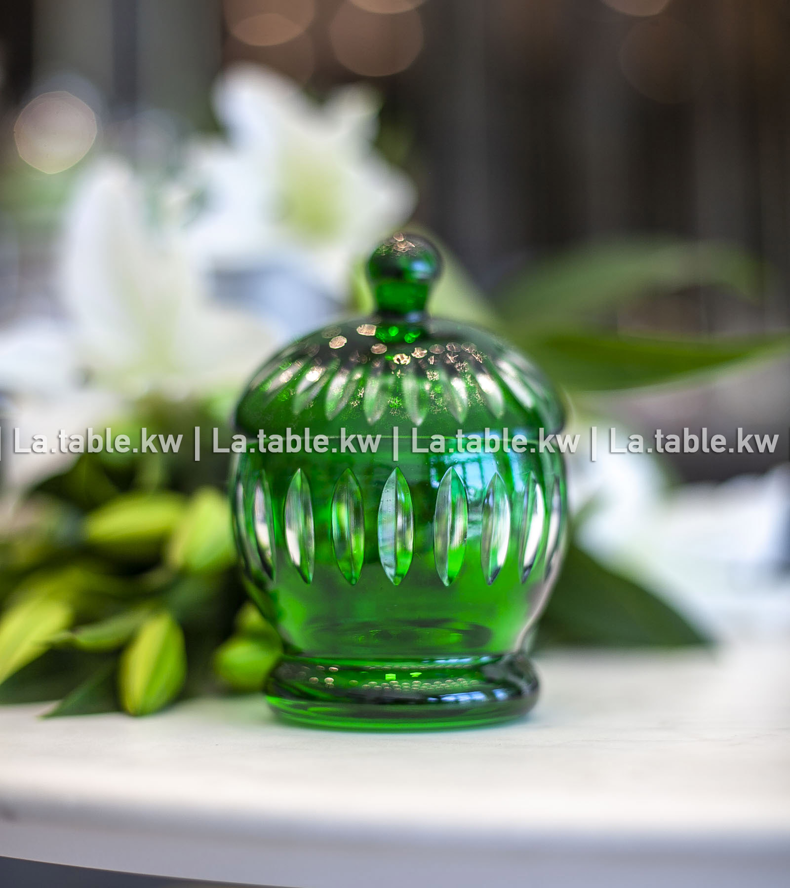 Green Classic Sugar Jar