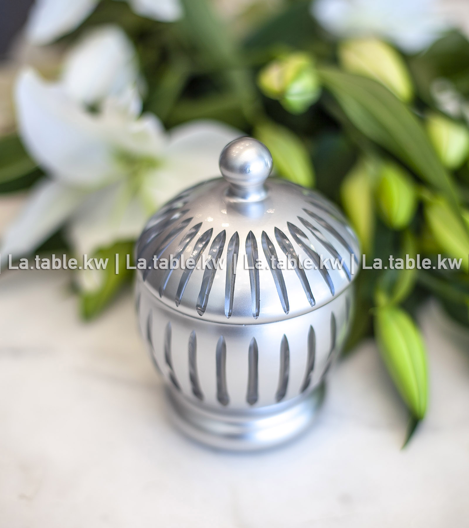 Silver Classic Sugar Jar