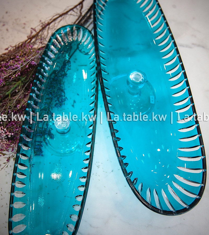 Turquoise Classic Long Plate