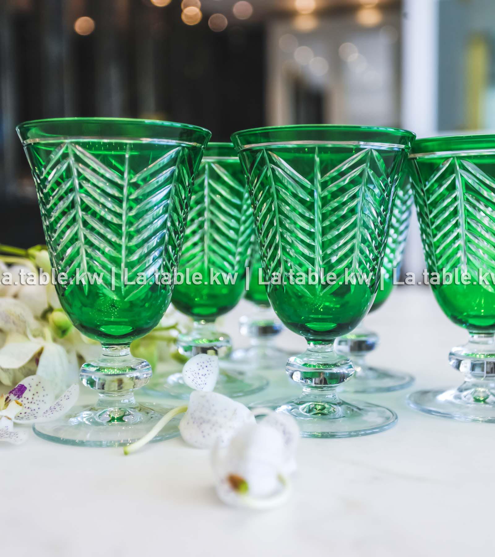 Green Spider Juice Glasses