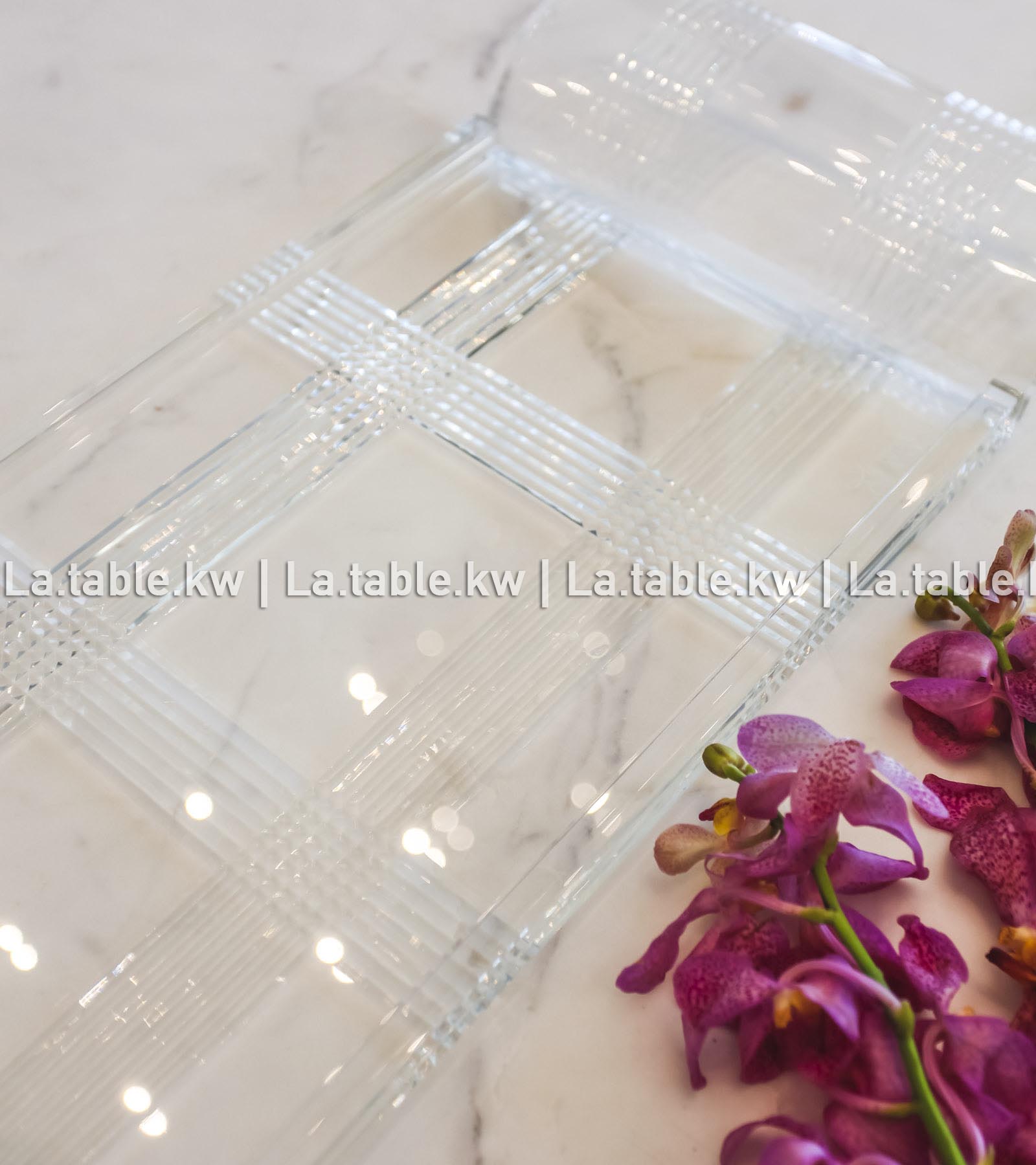 Transparent Crystal Clear Tray