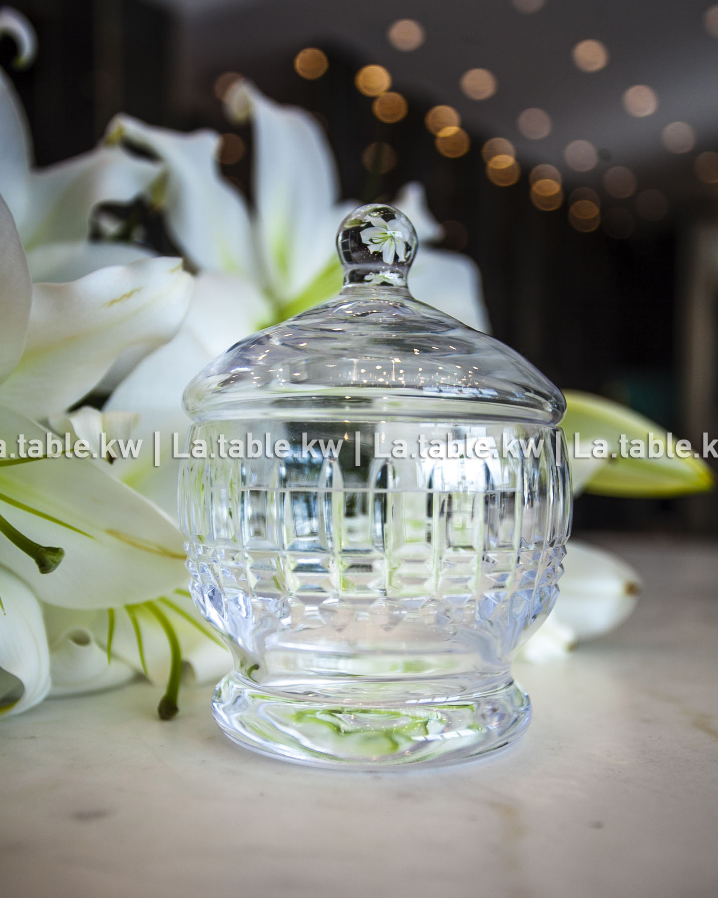 Transparent Allure Sugar Jar