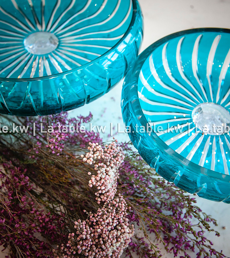 Turquoise Classic Curved Bowl