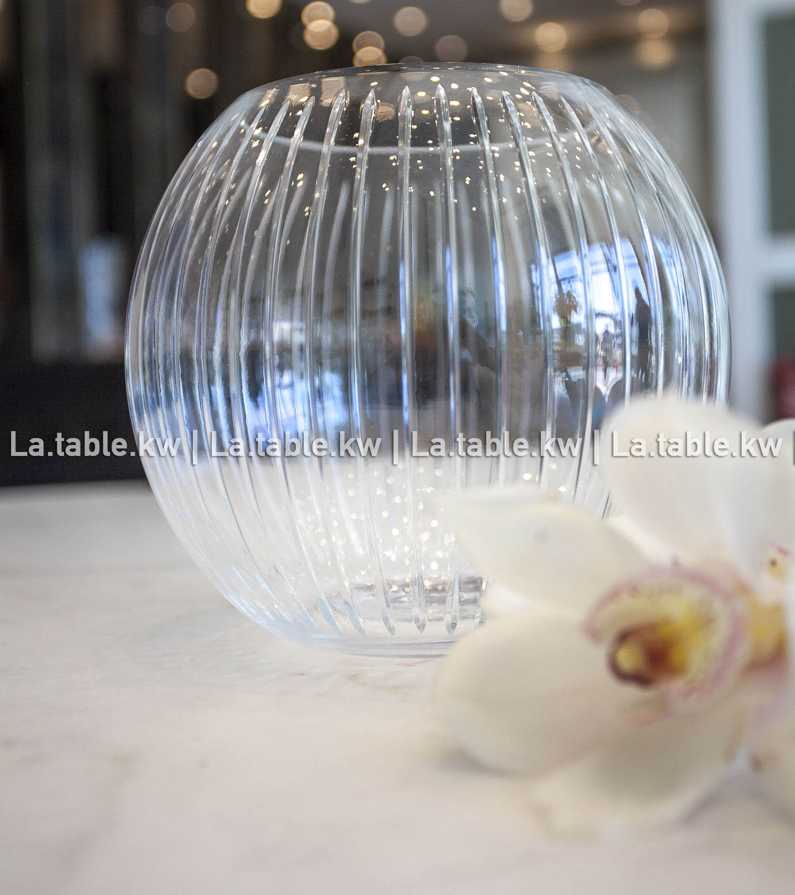 Transparent Classic Ball Vase