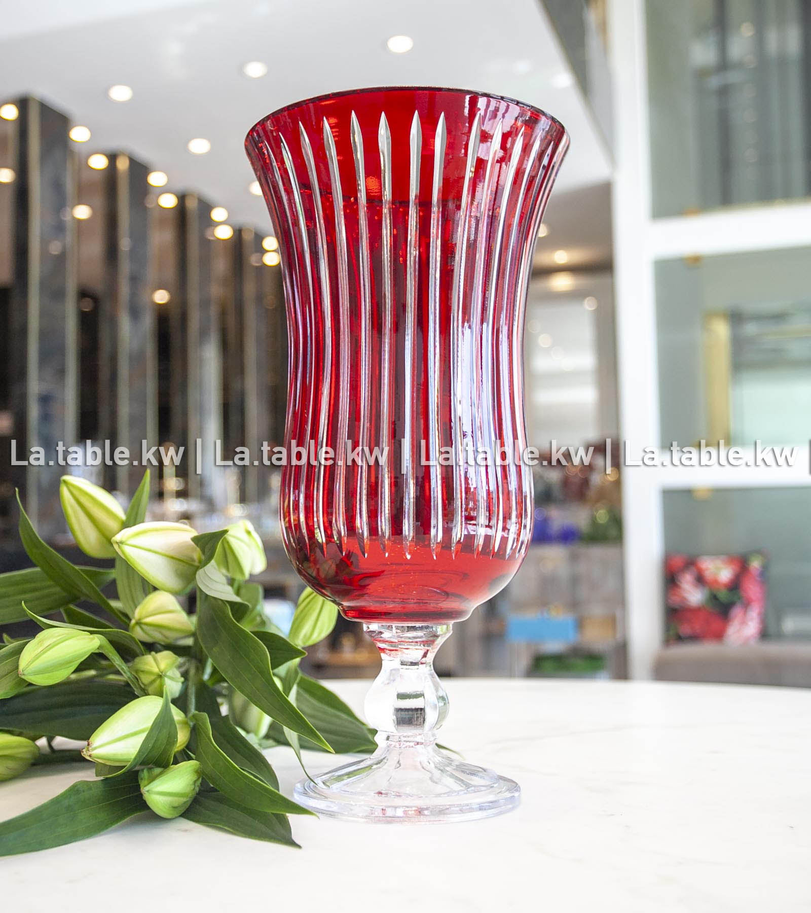 Scarlet Red Classic Vase