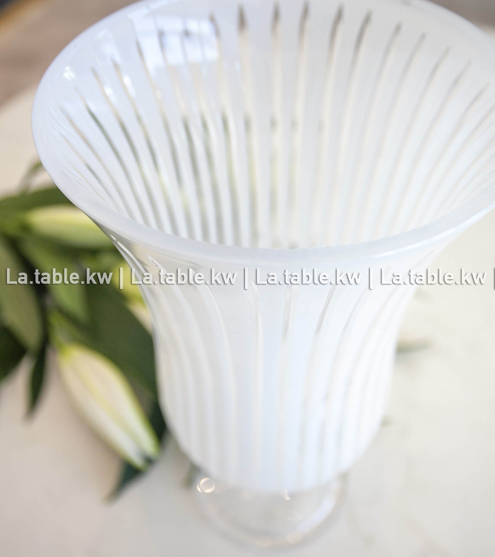 White Classic Vase