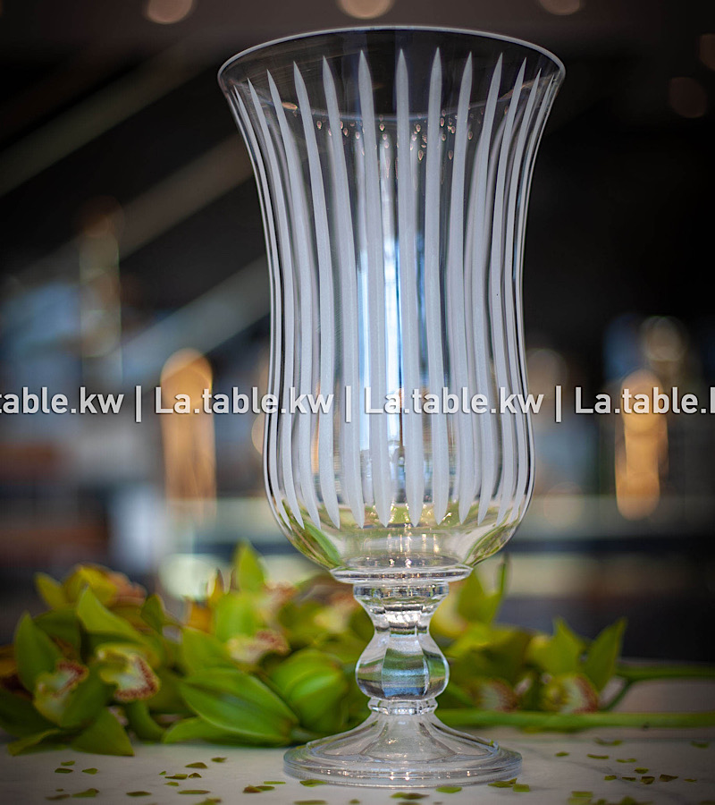 Transparent Lined Classic Vase