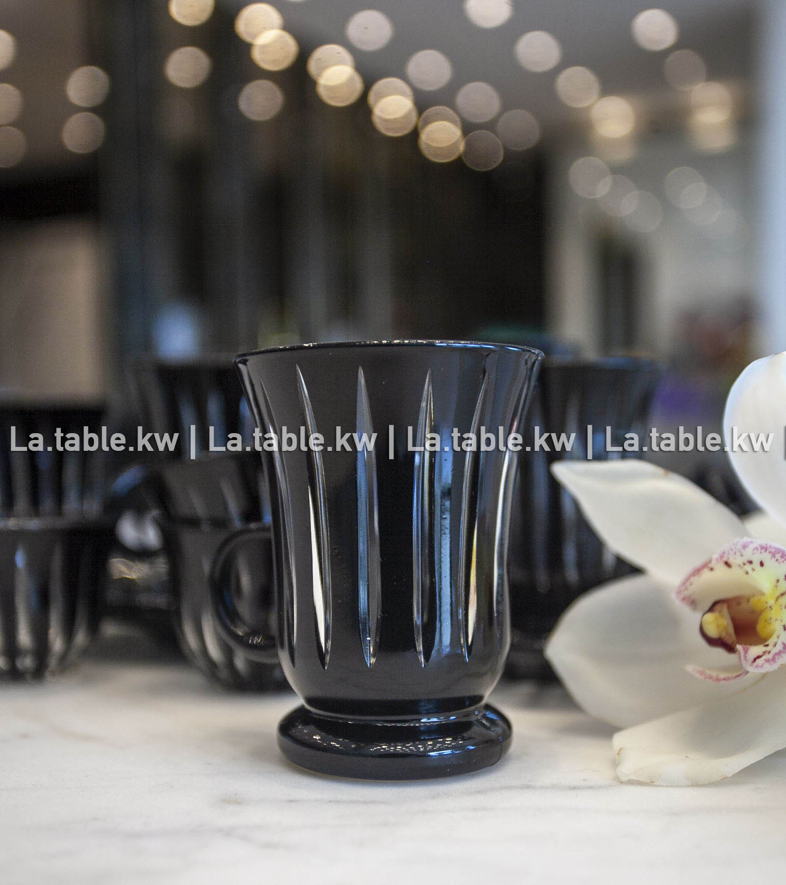 Black Classic Tea and Coffee Set