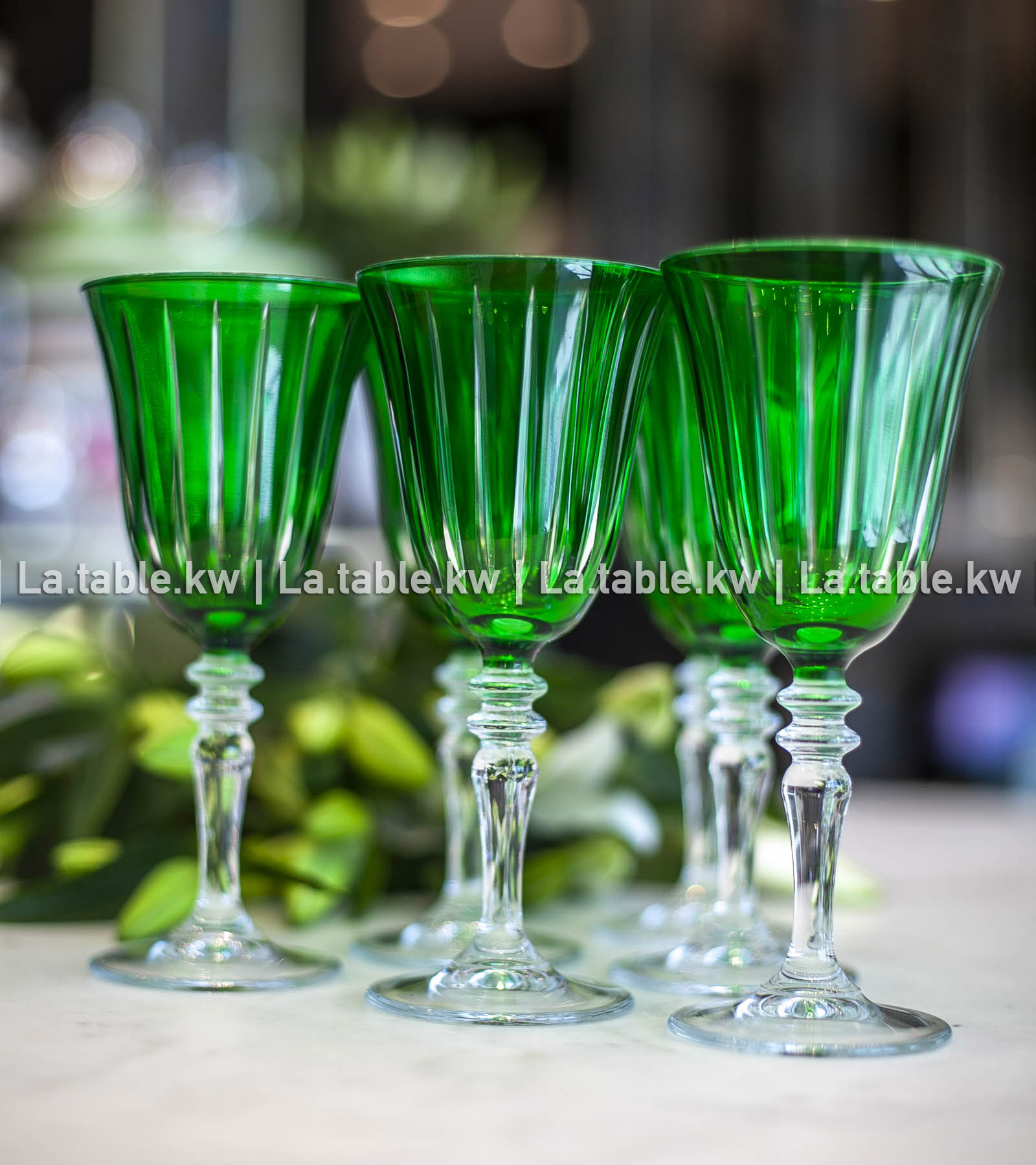 Green Classic Juice Glasses