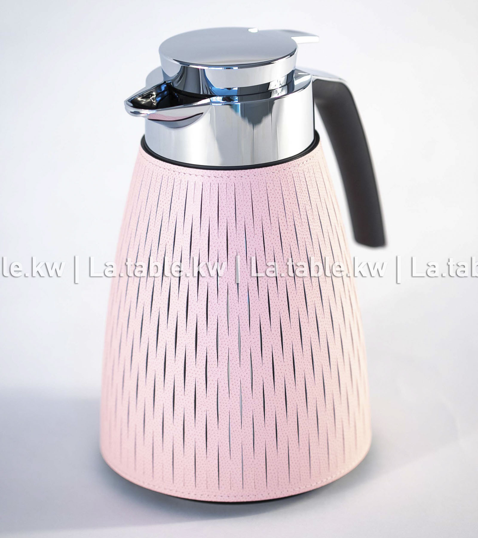 Baby Pink Full Leather Carafes