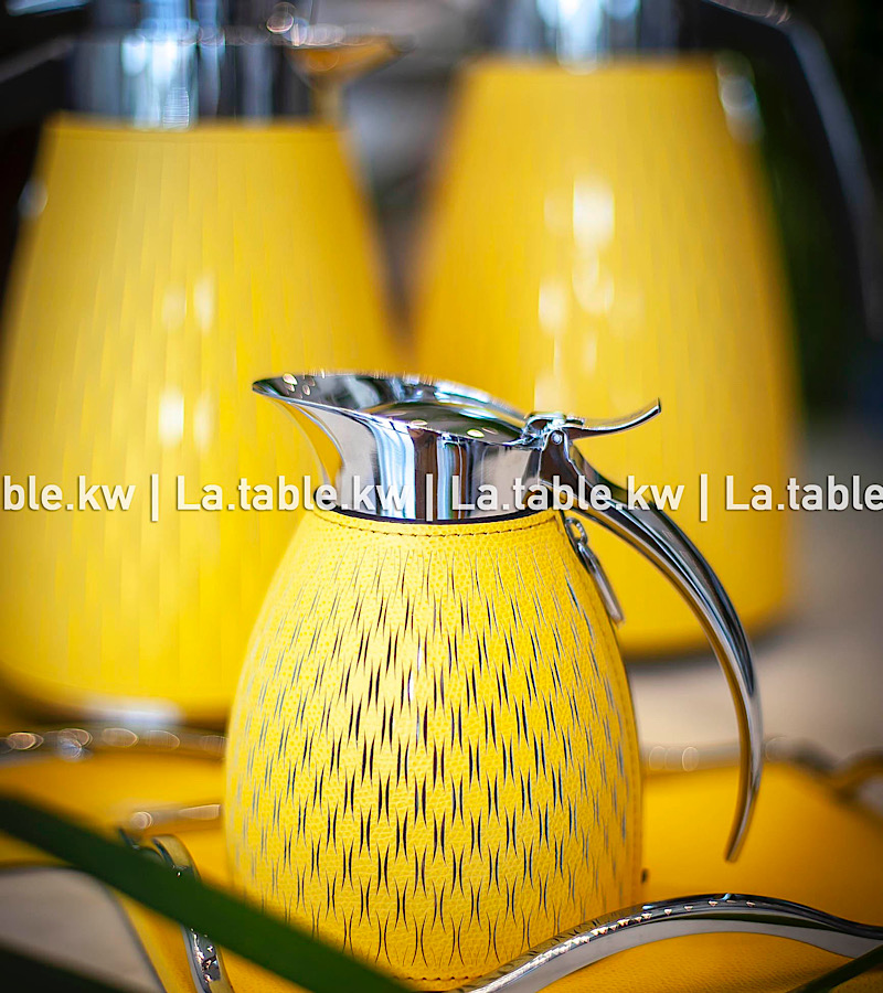 Yellow Full Leather Carafes