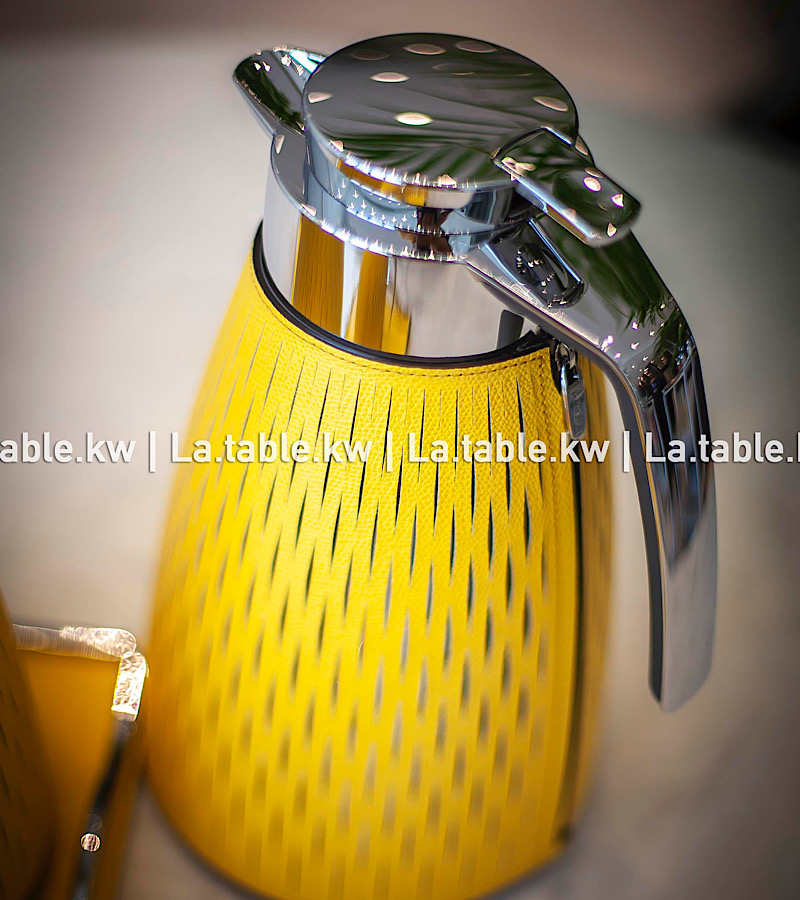 Yellow Full Leather Carafes