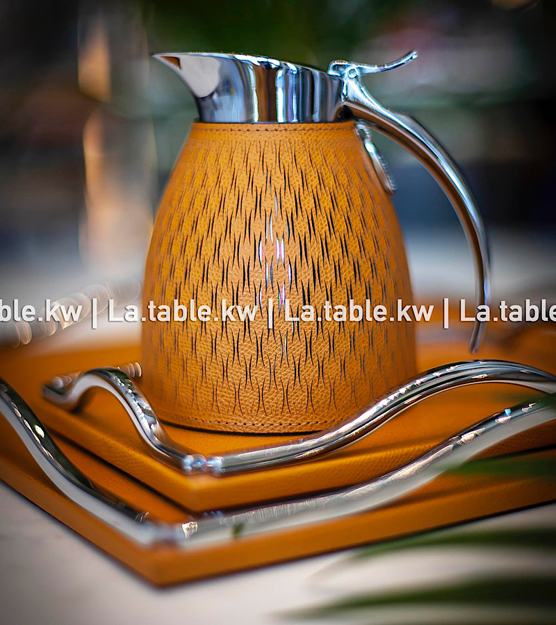 Tan Full Leather Carafe