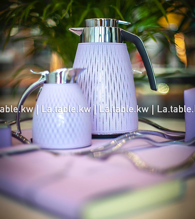 Lavender Full Leather Carafe