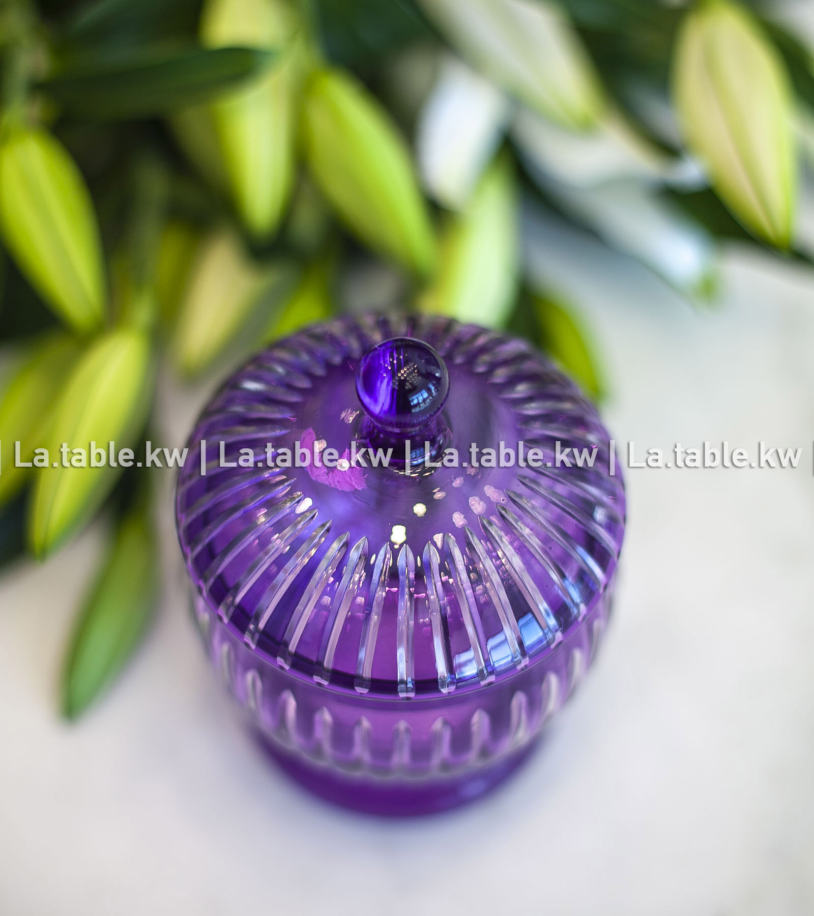 Purple Classic Sugar Jar