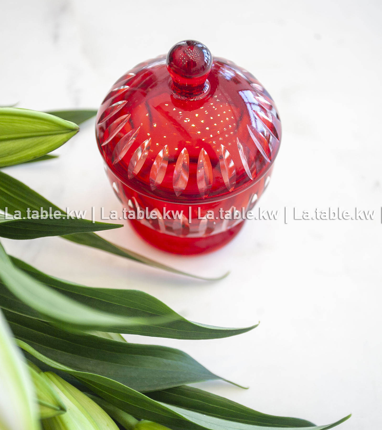 Scarlet Red Classic Sugar Jar