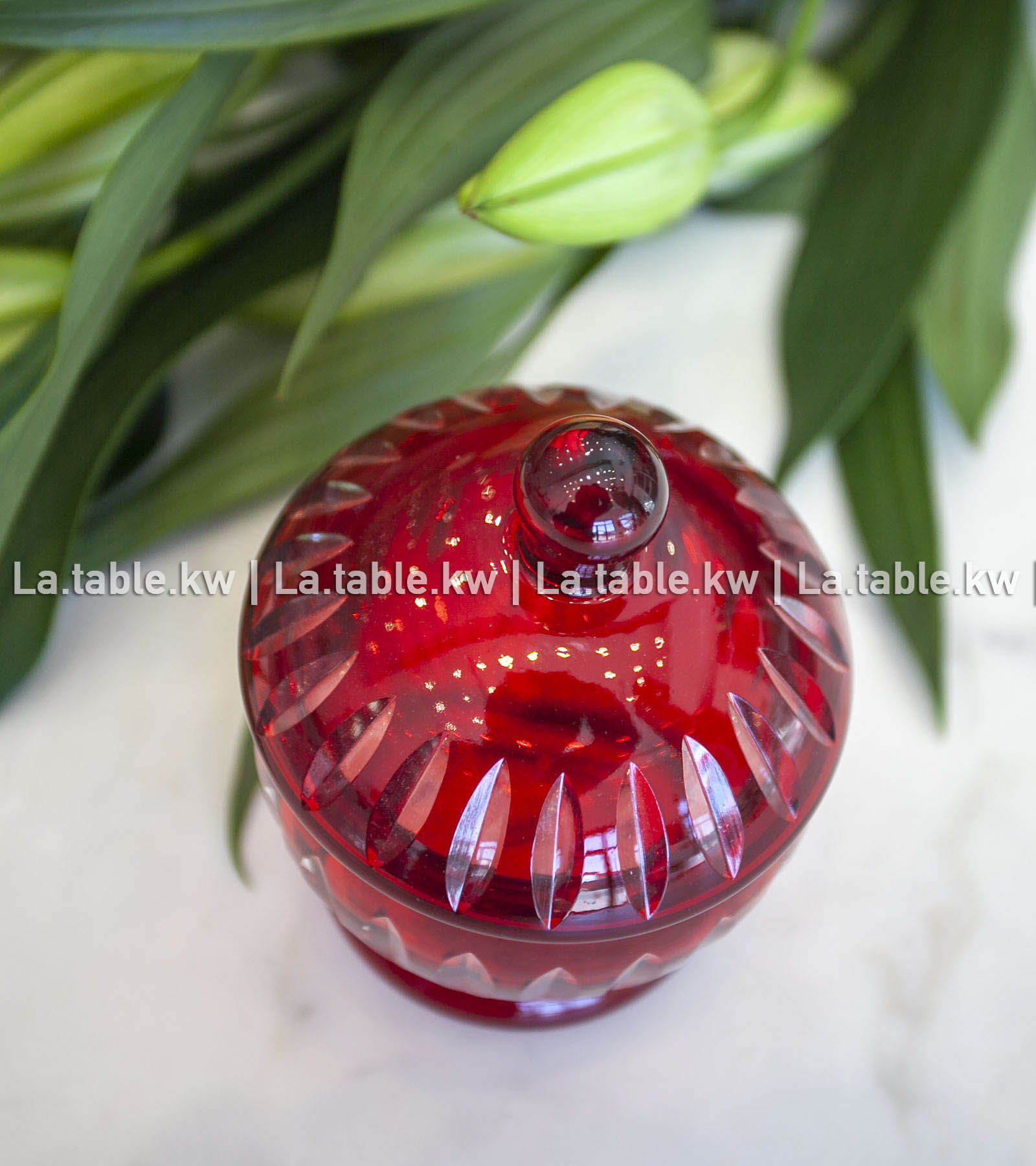 Scarlet Red Classic Sugar Jar