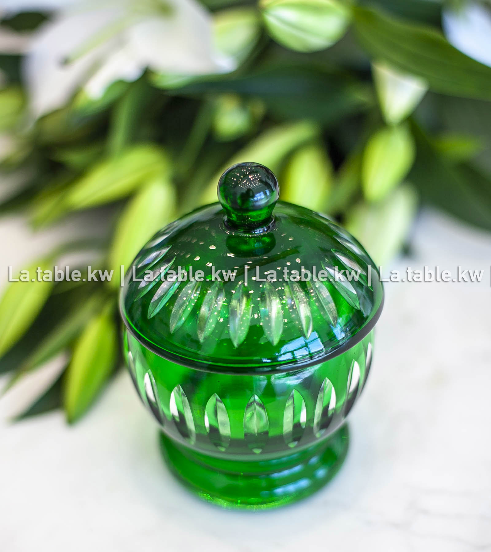 Green Classic Sugar Jar