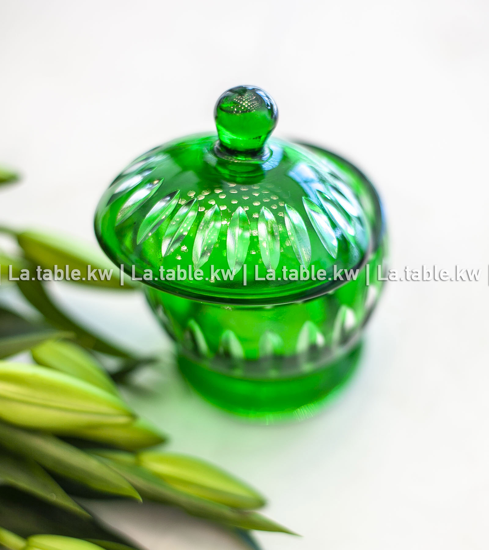 Green Classic Sugar Jar