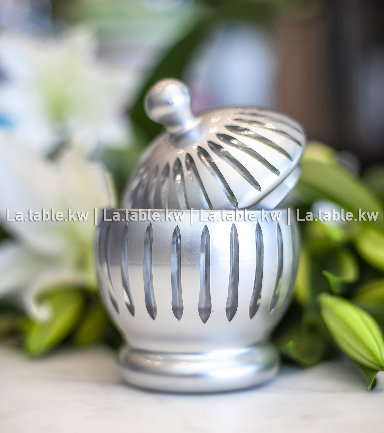 Silver Classic Sugar Jar