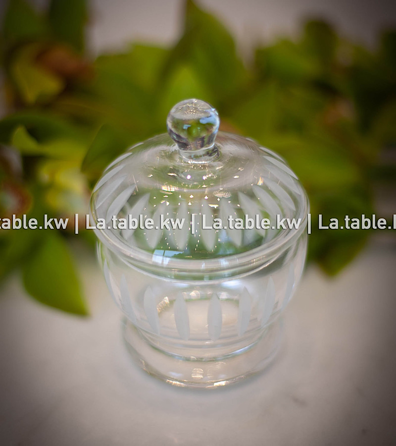 Transparent Lined Classic Sugar Jar