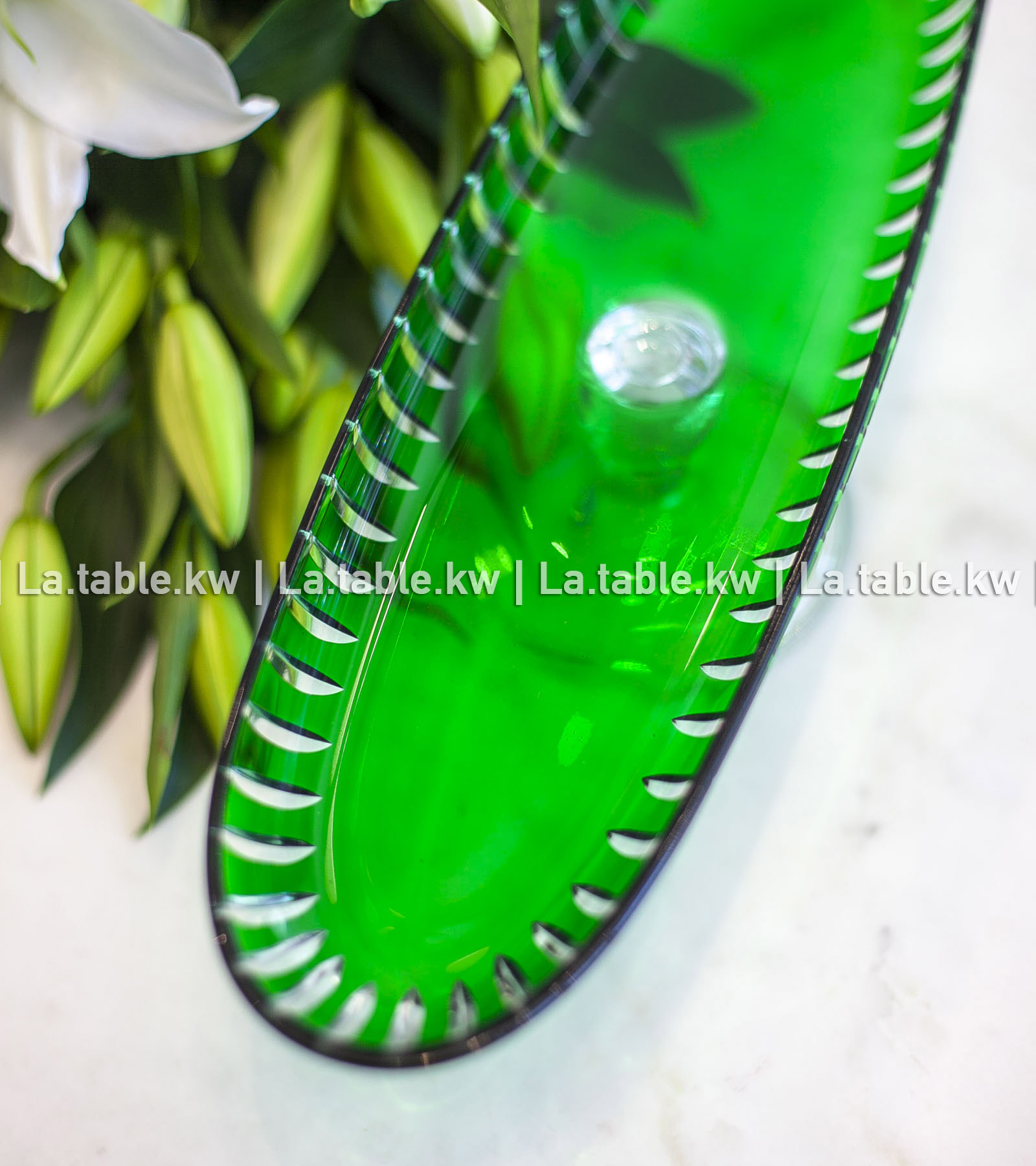 Green Classic Long Plate