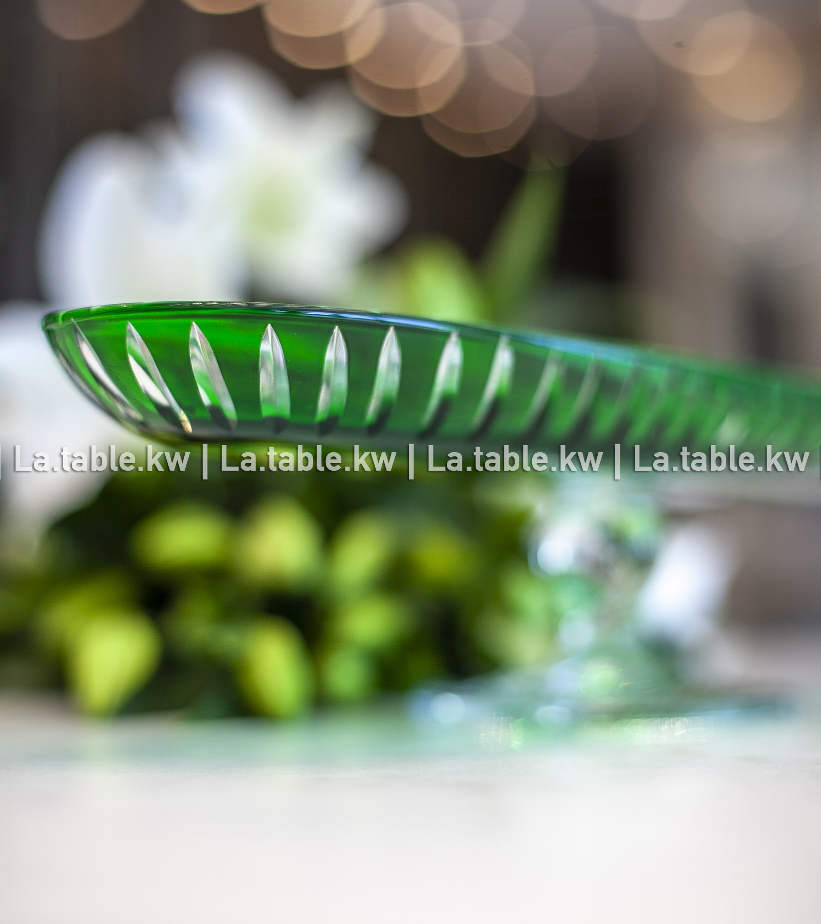 Green Classic Long Plate