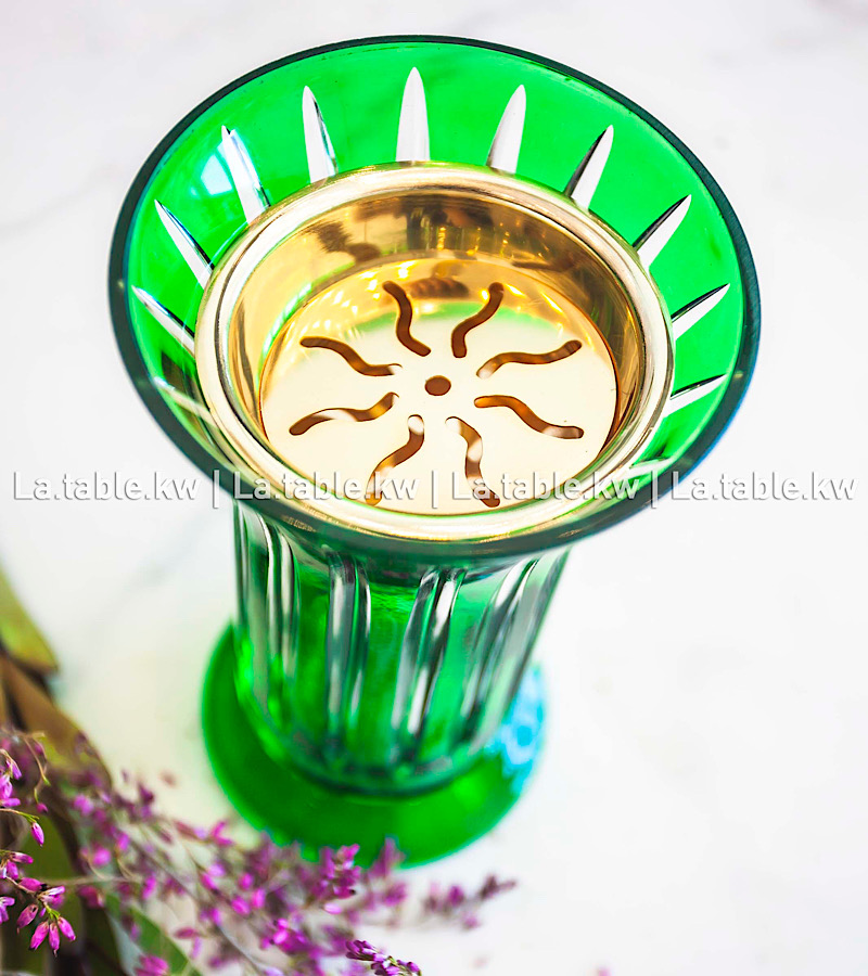 Green Classic Crystal Mubkhar