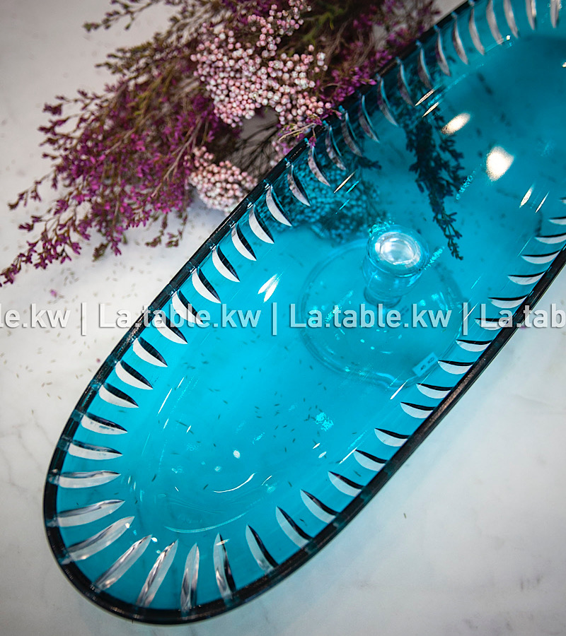 Turquoise Classic Long Plate