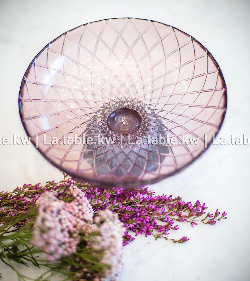 Pink Netted Crystal Mini Bowl