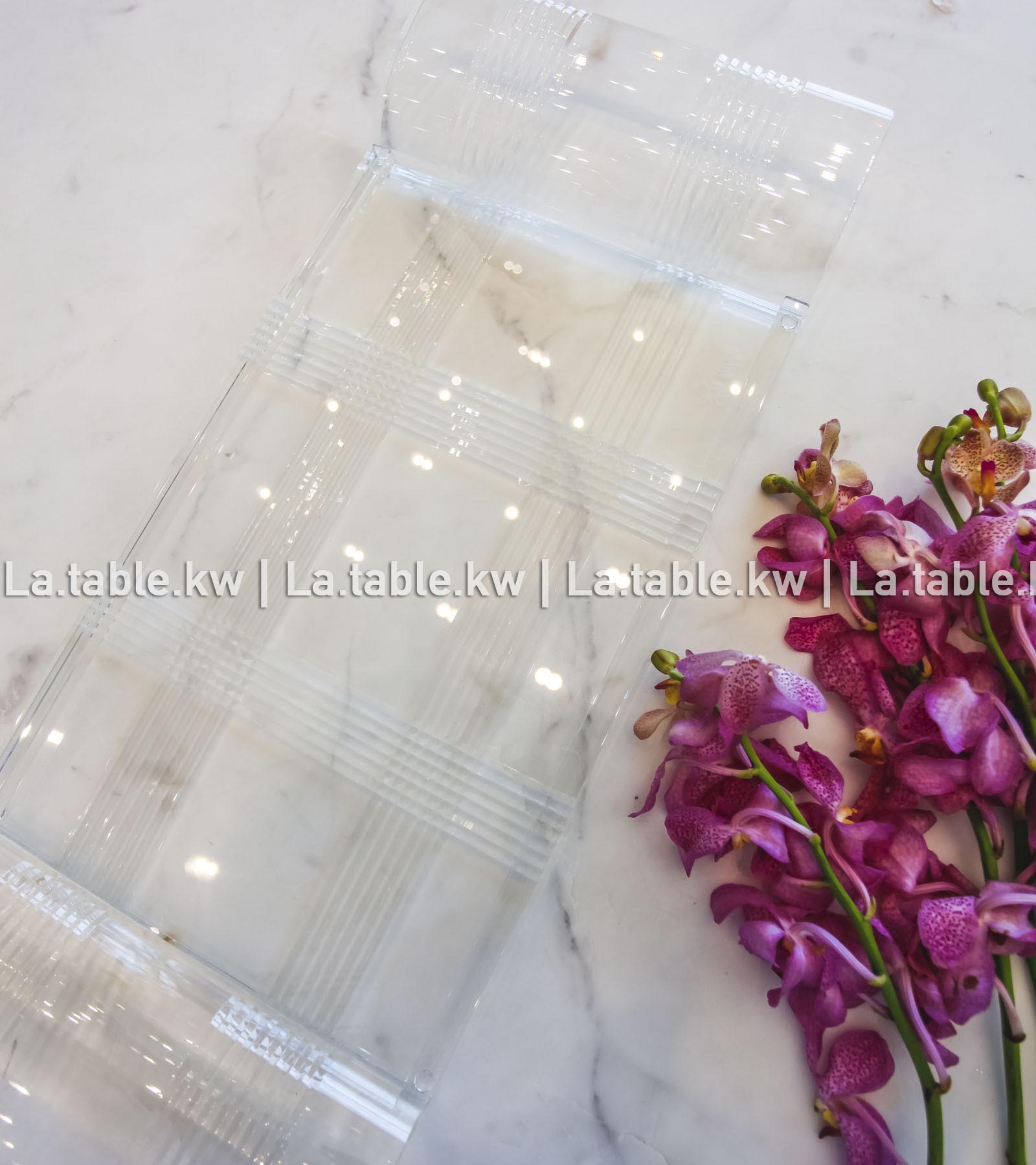 Transparent Crystal Clear Tray