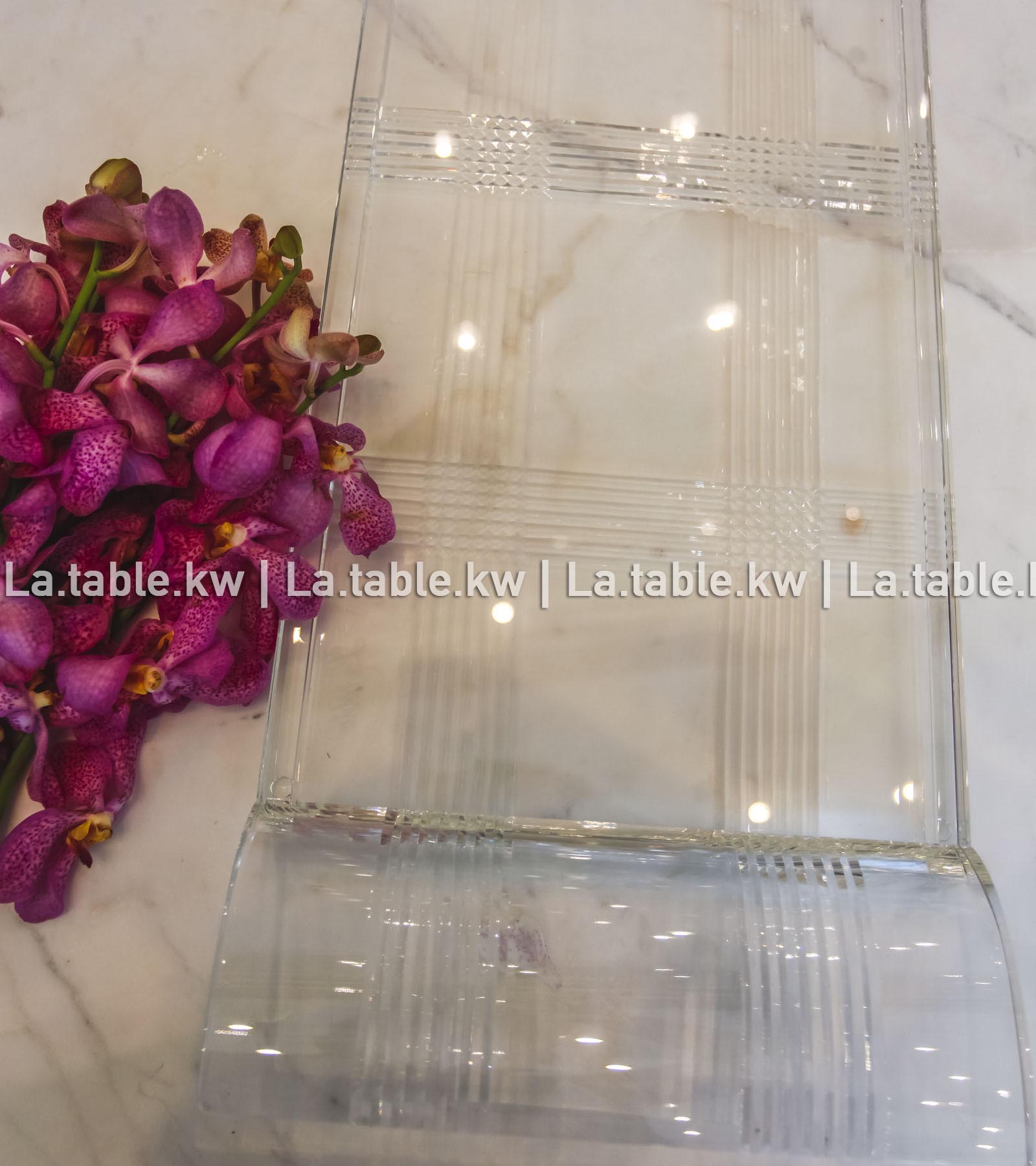 Transparent Crystal Clear Tray