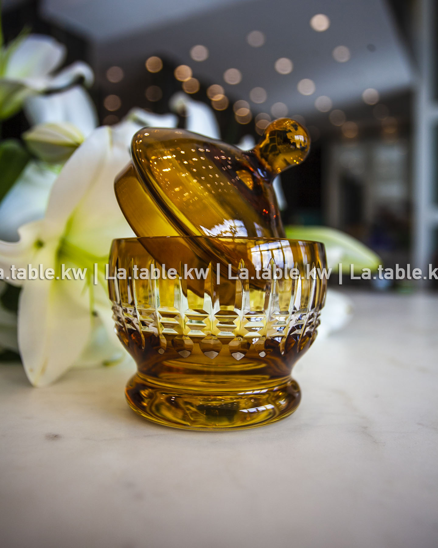 Amber Allure Sugar Jar / آلور سكريه -عمبر