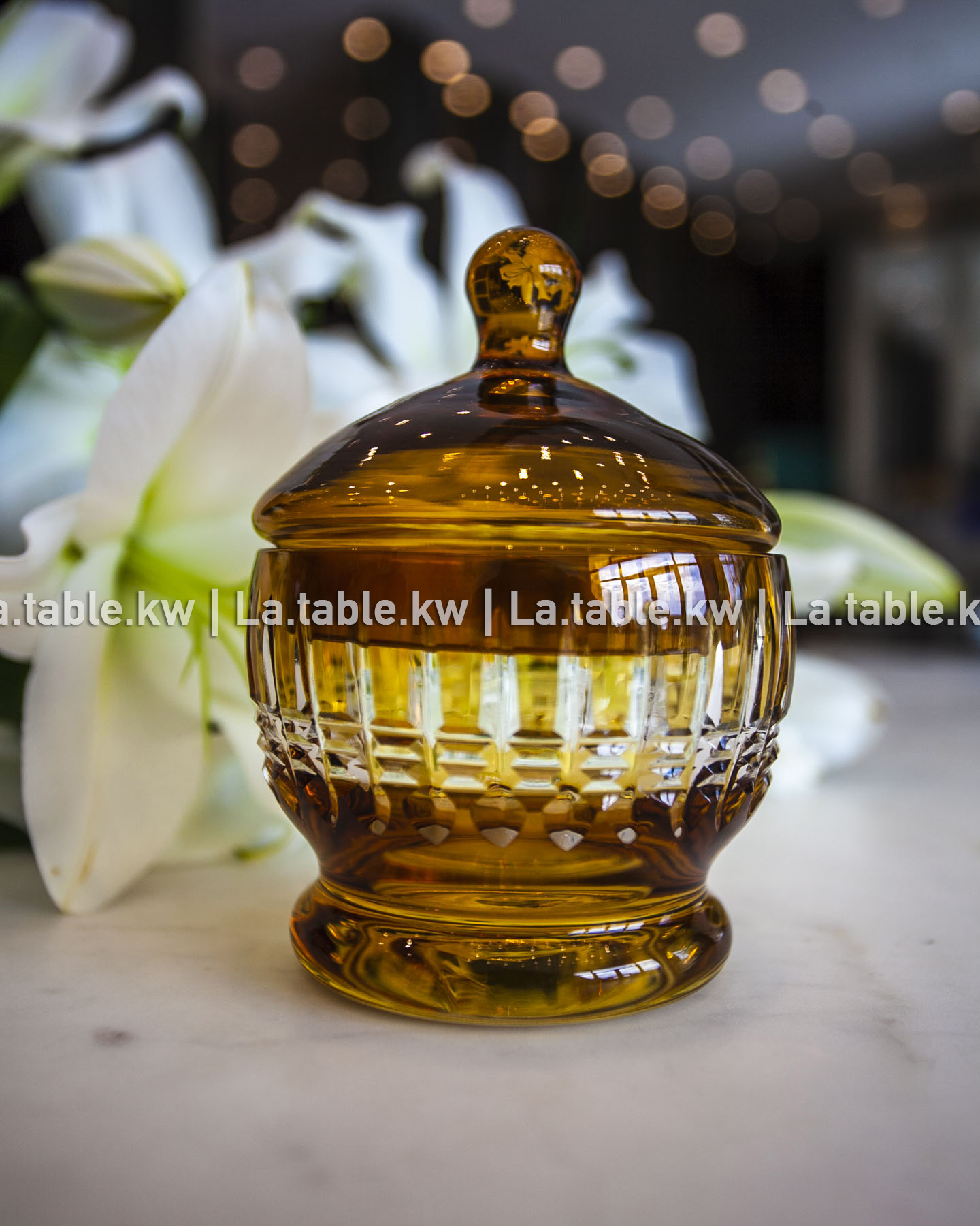 Amber Allure Sugar Jar / آلور سكريه -عمبر