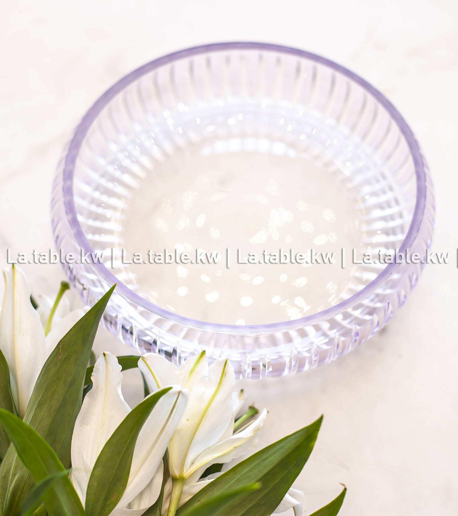 Lavender Allure Curved Standless Bowls / آلور وعاء منحني  من غير قاعده- لاڤندر