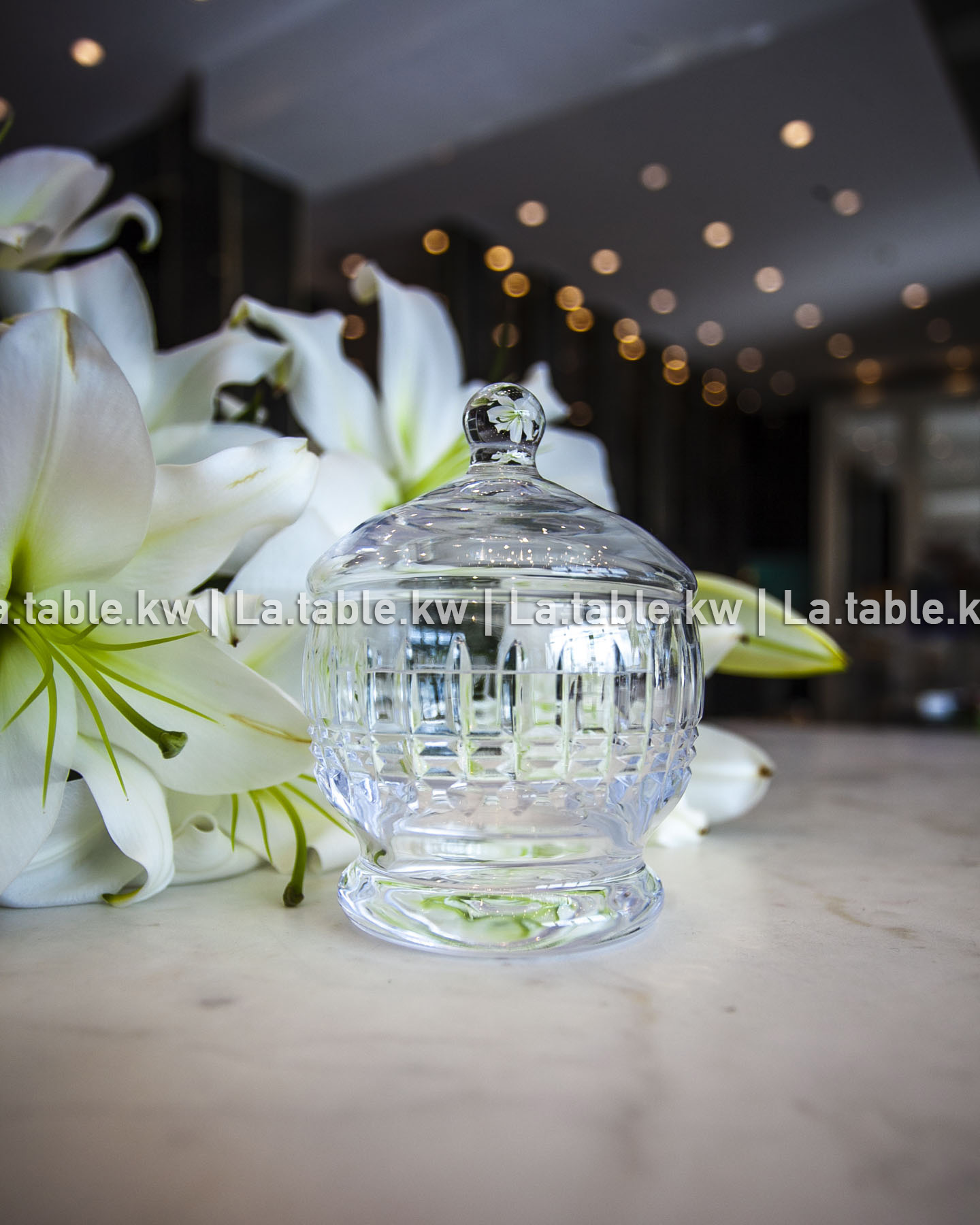 Transparent Allure Sugar Jar / آلور سكريه- شفاف