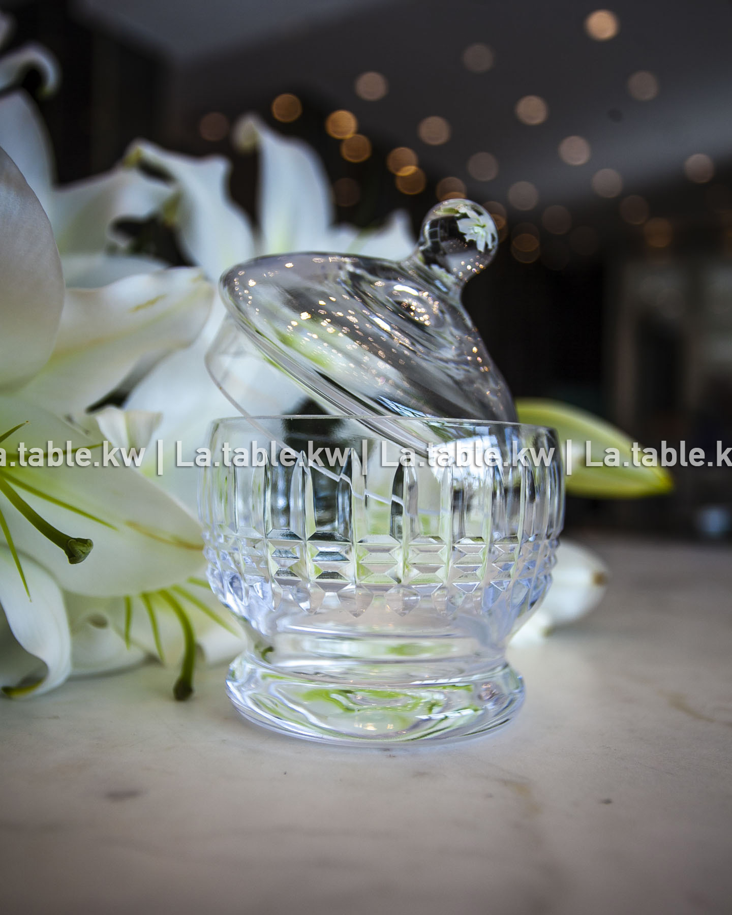 Transparent Allure Sugar Jar / آلور سكريه- شفاف