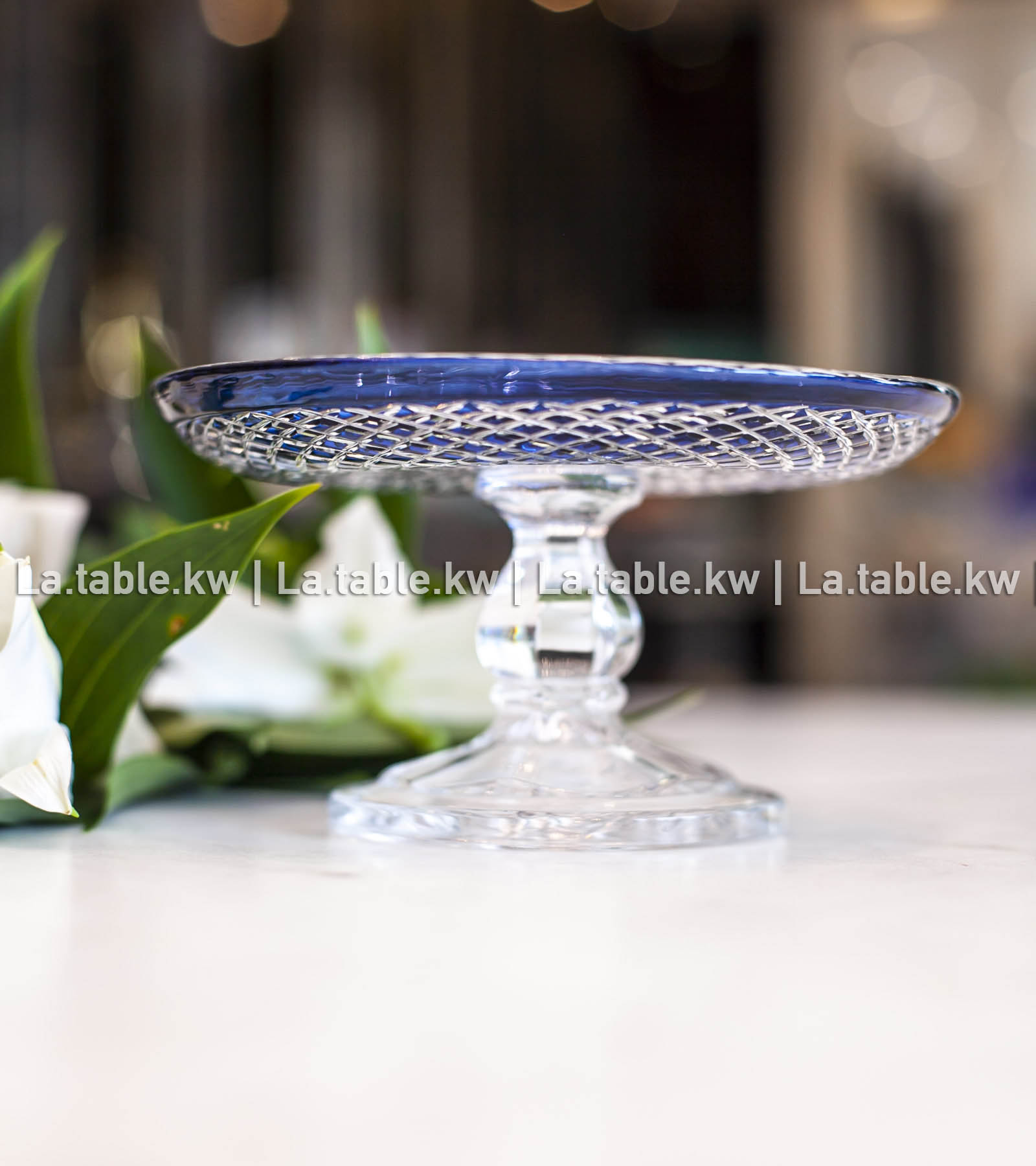 Navy Blue Allure Serving Stands