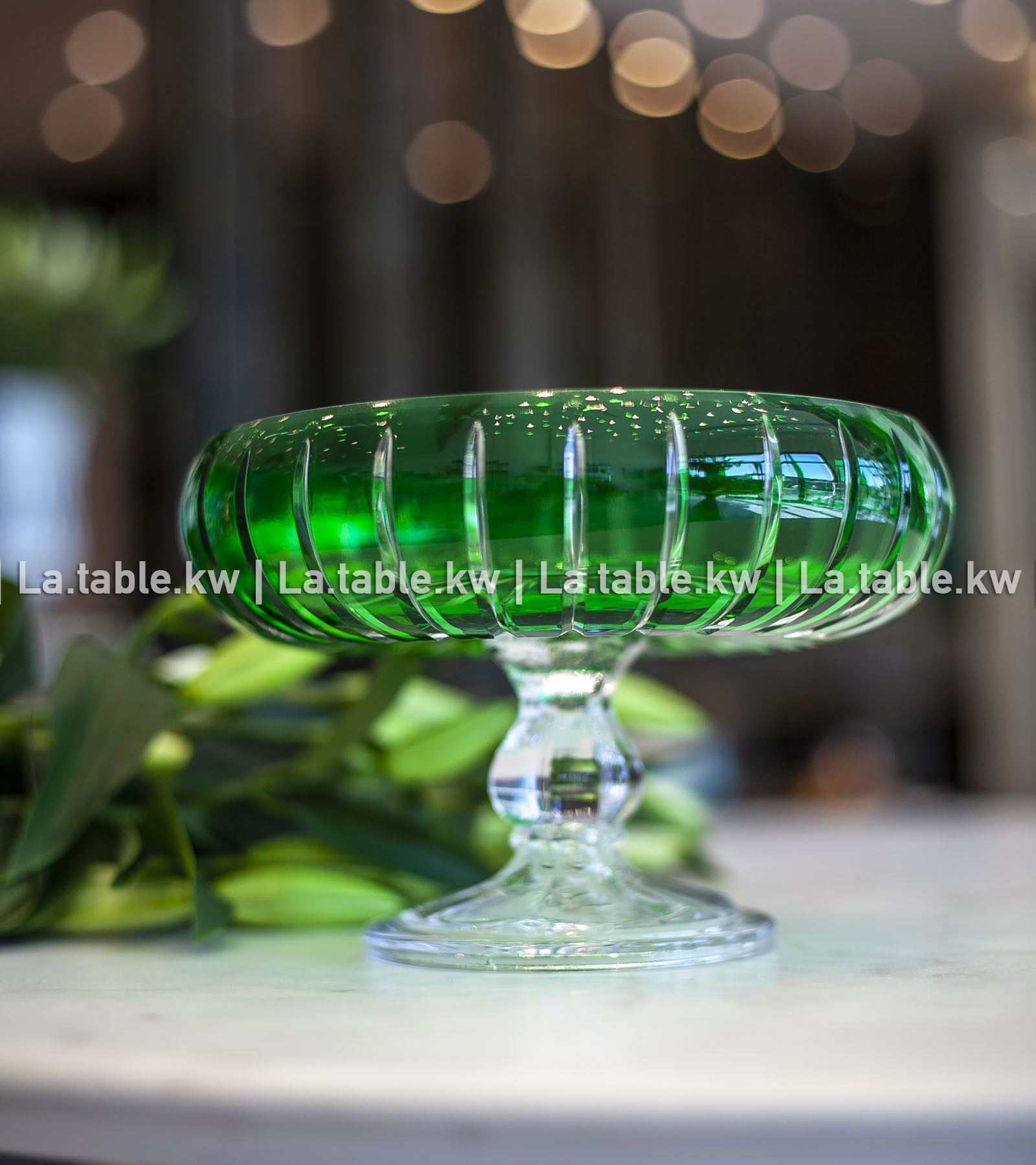 Green Classic Curved Bowl