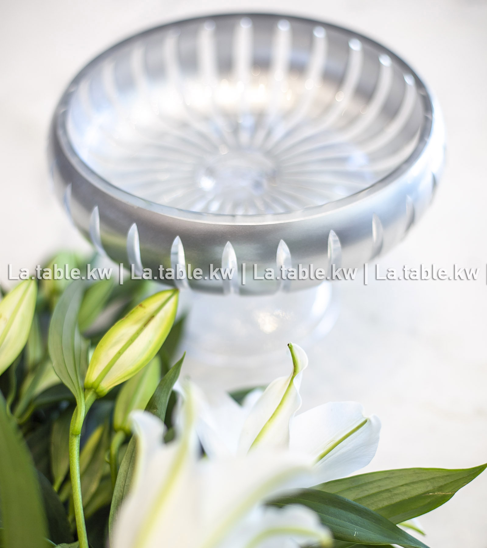 Silver Classic Curved Bowl