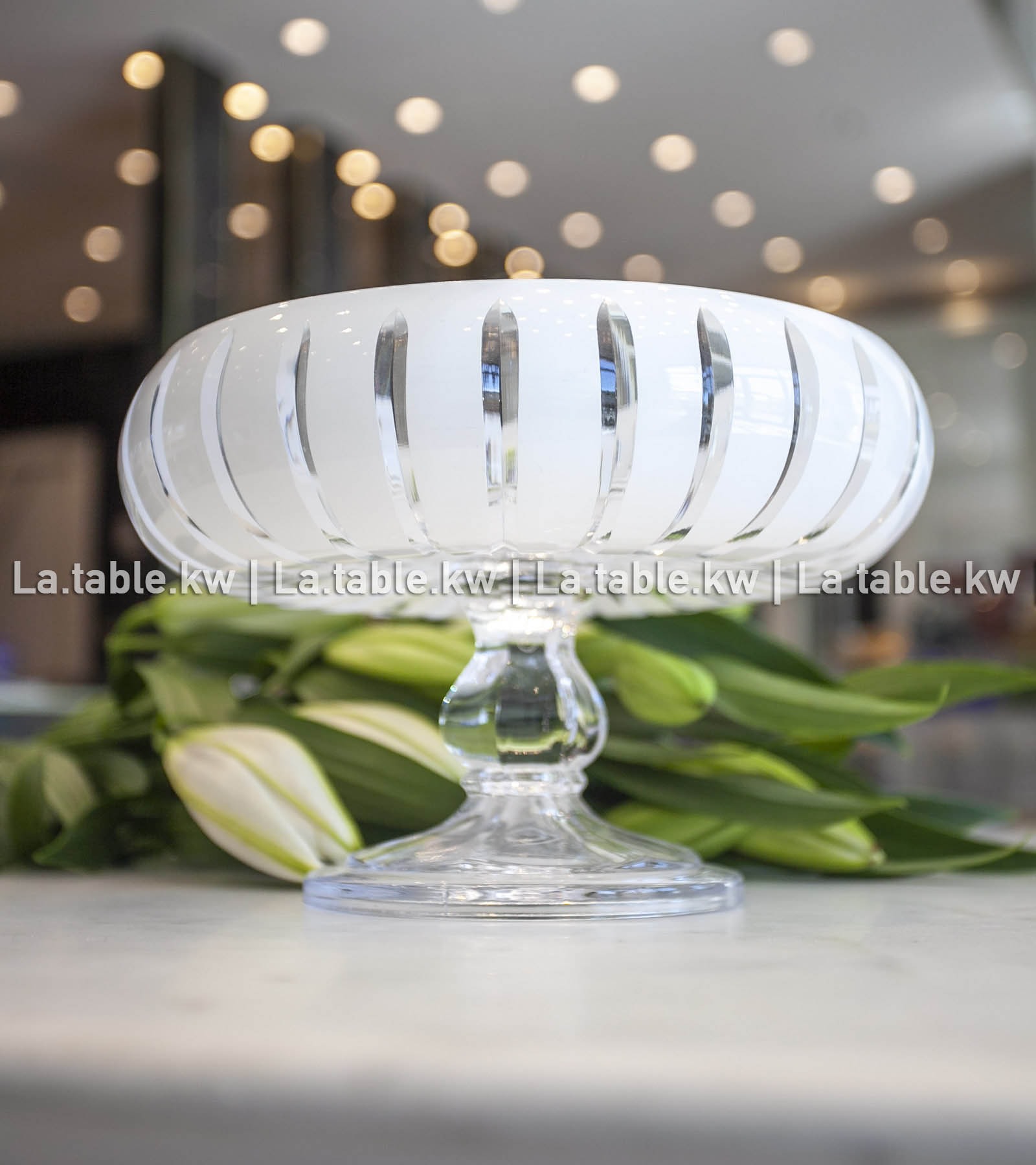 White Classic Curved Bowl