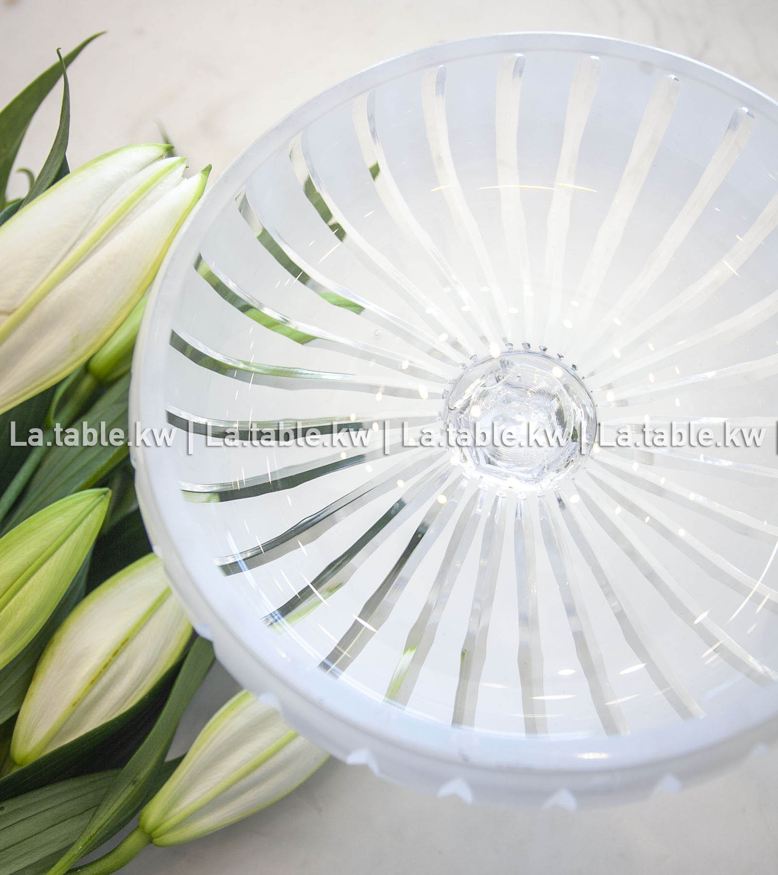 White Classic Curved Bowl