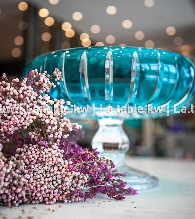 Turquoise Classic Curved Bowl