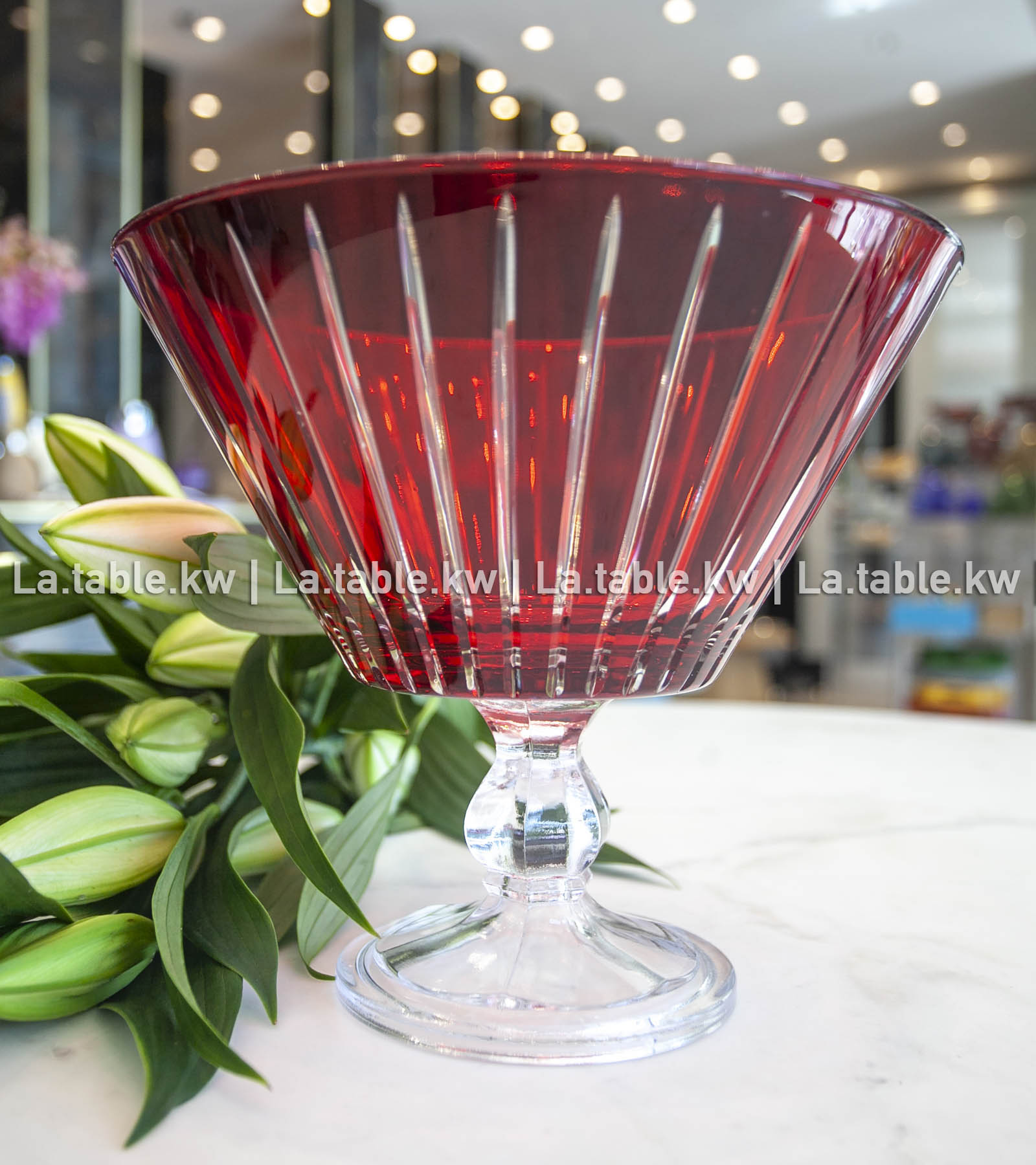 Scarlet Red Classic V Bowl