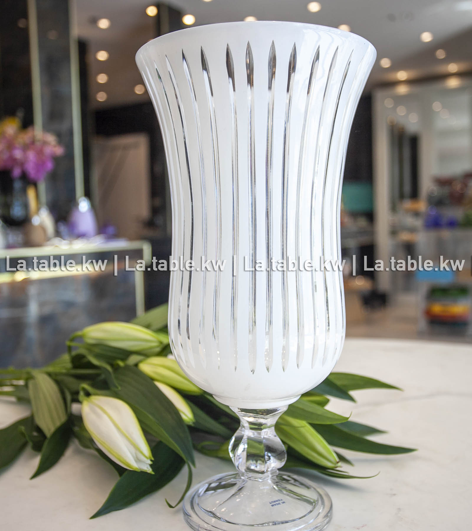 White Classic Vase