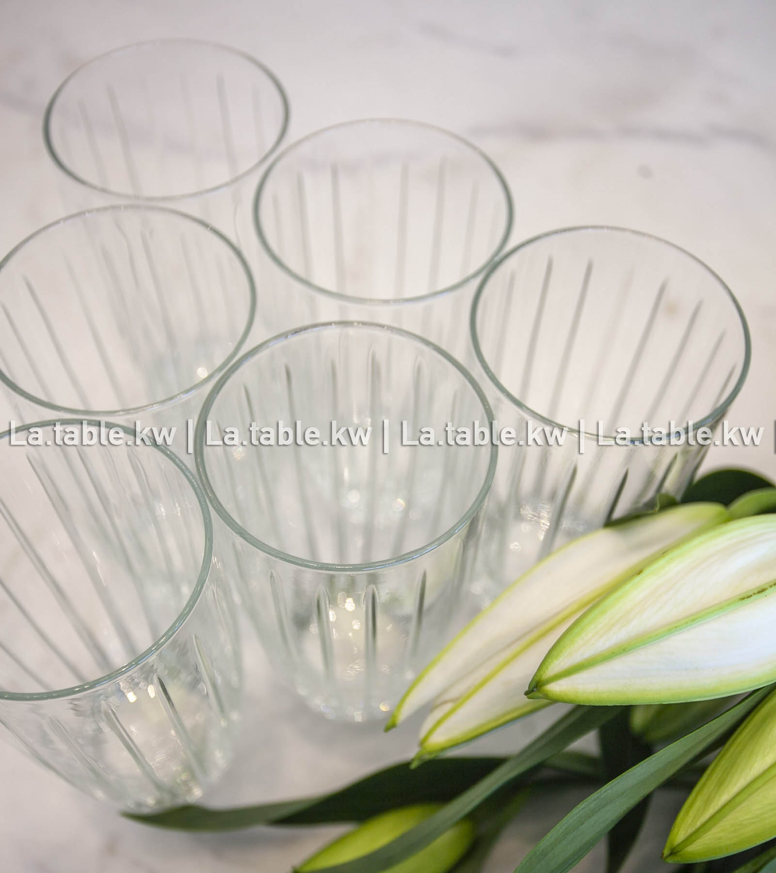 Transparent Classic Water Glasses