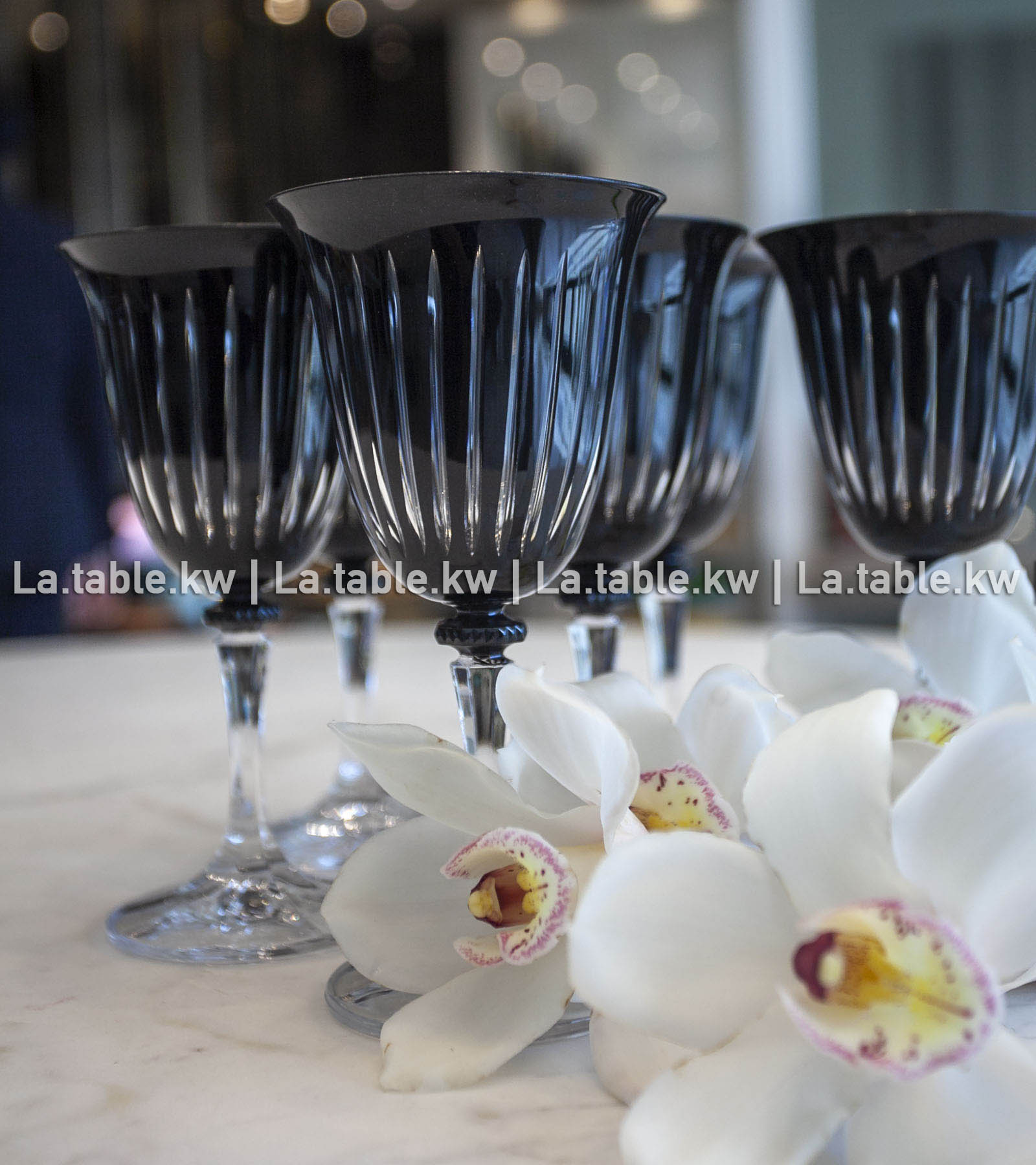 Black Classic Juice Glasses